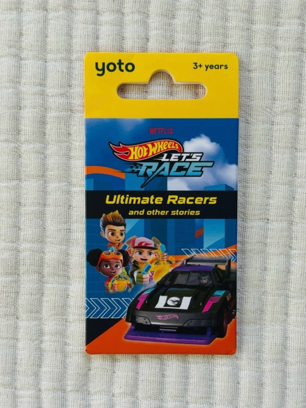 Yoto Card Hot Wheels Let’s Race Ultimate Racers and Other Stories 1 Audio Card